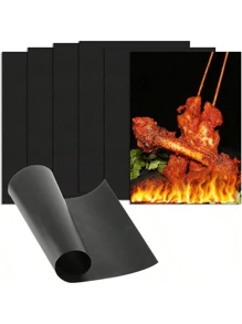 Non-Stick, Reusable Baking Mats - Perfect For Electric & Gas Ovens, Toasters, And Grills - Durable Kitchen Essentials For Outdoor BBQs & Cooking - Multicolor - View 11