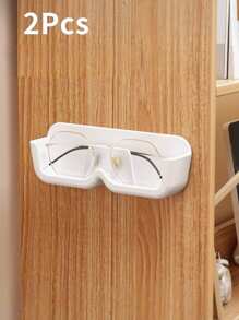 1/2/4pcs Glasses Storage Box Wall-Mounted Without Punching For Decoration, Placed On The Myopic Sun Wall To Display High-End Sunglasses Storage Rack