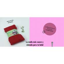 Comfortable And Soft Bamboo Mesh For Babies. - Red - View 3