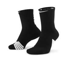 Nike 2024 Men's And Women's U NK ELITE MID Sports Socks SX7625-013 - Black - View 1