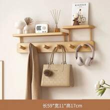 1 件全新装饰挂钩，极具吸引力，易于安装壁挂式衣架，适用于入口、出租屋、度假出租屋 - 彩色 - 查看 16