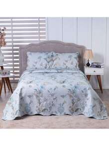 Double-Sided 3-Piece Single/Double/Queen/King Printed Bedspread Boutis - 07 - 查看 3