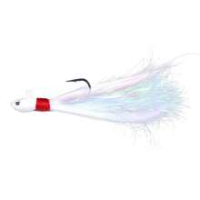HENGJIA 1pc 3D Eye Soft Fishing Lure Jig Head Hook, 7g/10g/14g/21g/28g/42g/56g/85g, Artificial Deer Hair Feather Hook, Mustache Fishing Lure - Multicolor - View 48