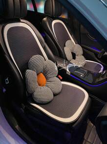 1 件通用汽车座垫 - 透气冰丝座垫，适合所有季节，非常适合夏季和后座使用。