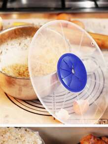 1/2/3 件搅拌碗防溅罩，防溅打蛋器搅拌盆碗，圆形盖，防溅盖，防溅防溢盖屏幕保护罩，适用于鸡蛋碗打蛋器烹饪烘焙厨房工具，鸡蛋搅拌器盖奶油碗打蛋器屏幕烘焙打蛋防溅塑料碗盖厨房烹饪用品 - 彩色 - 查看 7