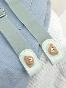 Press Buckle Style Slouchy Belt, Girls Versatile Jeans Belt, Invisible No-Trace Elastic Stretch Belt, Adjustable Length