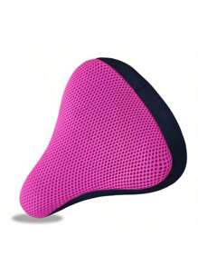 自行车鞍座 3D 柔软自行车座套 骑行座垫 骑行透气鞍座 舒适自行车 - 紅色 - 查看 11