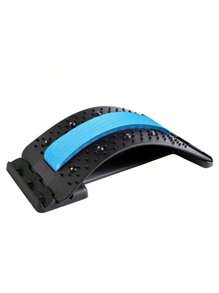 1 Pc Yoga Back Stretcher, 3 Level Adjustable Lumbar Back Board, Back Cracking Device, Back Massager For Scoliosis, Spine Decompression