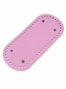1 pieza/3 piezas Insertos de base ovalada hechos a mano para bolsos tejidos, refuerzo de base para proyectos de ganchillo, almohadilla de PU de unicolor resistente al desgaste con agujeros para accesorios de fondo de bolso DIY, para hacer bolsos de hombro y manualidades, moldeadores de bolsos, accesorios para hacer carteras DIY - Multicolor - Ver 12