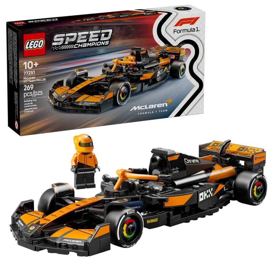 LEGO Bộ đồ chơi xếp hình Building Blocks® Speed Champions F1™ MCL38 Xe đua 77251