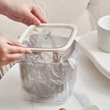 Clear Pop-Up Lid Laundry Detergent Organizer – Waterproof Storage Box For Pods, Beads & Stain Removers | Mini Desktop Container For Bathroom, Kitchen & Dorm (Multi-Purpose, Space-Saving)