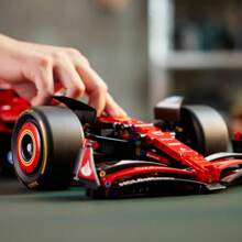LEGO Technic SF-24 F1 Model Car Kit - Building Set For Adults, Ages 18+ With Realistic Features - F1 DIY Craft For Display - Gift For Graduation - 42207