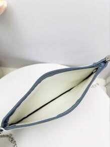 Bolso bandolera cruzado con cadena para teléfono, con estilo
