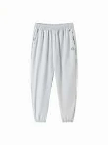 Balabala Kids' Quick-Dry Summer Pants, Breathable & Lightweight - Light Gray - View 4