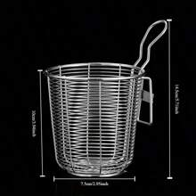 304 Stainless Steel Household Filter, Hot Pot And Stir-Fry Filter, Suitable For Cooking Pasta And Noodles, Perfect For Pasta Enthusiasts, Graduation Gifts, Birthday Gifts.