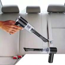 Handheld Cordless Vacuum Cleaner Multifunctional Rechargeable With Suction Blower For Car Sofa - Negro - Ver 6