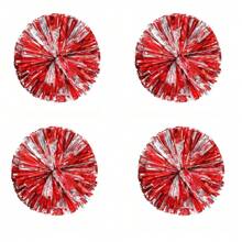 2PCS/1Pair Cheerleading Flower Ball, Bright Colors, Thickened And Encrypted, With A Ring Buckle For More Firm ,Cheer Dance Competition Supplies, Cheerleading Party Supplies, Fancy Cheering Prom Fancy Cheer Cheerleading Flower Ball