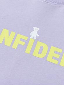 Balabala Tween Girl' Short-Sleeve Quick-Dry T-Shirt, Lightweight Wear - Pink Purple - View 9