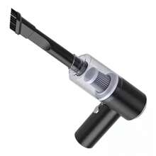 Handheld Cordless Vacuum Cleaner Multifunctional Rechargeable With Suction Blower For Car Sofa - Negro - Ver 7