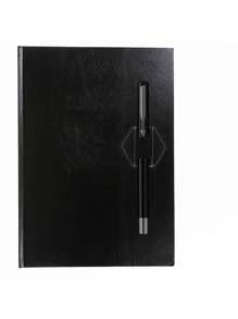 1pc Hexagonal Self-Adhesive Pen Case Elastic Band Tablet Self-Adhesive Pen Clip