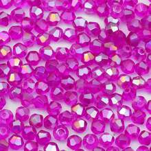 300 件高品质 4 毫米尖头水晶珠（双锥形）适用于时尚、工艺品、手链、项链、珠宝