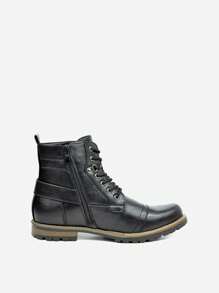 Men's Boots Classic Boots For Men - Black - View 8