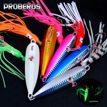5 Stücke Salzwasser Jigs SpeedJigging Pitching Köder Vertikal Jigging Kunstköder 5 Farben 40G/80G/150G/200G