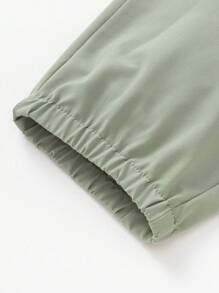 Balabala Kids' Quick-Dry Summer Pants, Breathable & Lightweight - Earthy Green - View 9