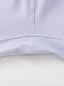 Balabala 女孩柔軟彈力打底褲，夏季9/10褲子 - 紫羅蘭色 - 查看 8