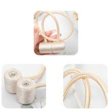 Farfallarossa Mocne magnetyczne cylindryczne ściągacze do zasłon (1/2/4/6 sztuk), nie wymagają wiercenia, łatwe w regulacji, pasują do różnych stylów zasłon. Łączą w sobie praktyczność i estetykę, idealny wybór do dekoracji domu i zapewnienia funkcjonalności.