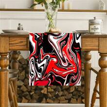 [Nature-Inspired Design] Vibrant Colored Spring Table Runner - Polyester Decor, Suitable For Indoor/Outdoor Dining, Multiple Sizes, Great For Family Gatherings And Seasonal Celebrations - Multicolor - View 36