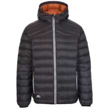 Trespass Mens Whitman II Down Jacket (Black/Rust) - Black - View 1
