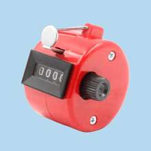Mini Handheld Mechanical Tally Counter, Metal Manual Counting Device, Finger Counter, Suitable For Various Data Statistics, Meeting Attendance Counting, Traffic Flow, Flight Passenger Count, Laboratory Analysis, Inventory, And More - Mini - View 9