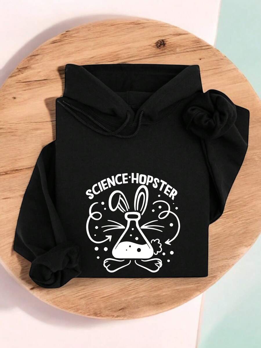 Science Hopster Hoodie, Easter Day Hoodies, Science Teacher Easter Gift, Easter Science Teacher Crew Matching, Easter Science Lover Gift. TTD-1909H
