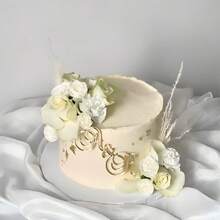 1PC Laser Cut Names Wedding Place Cards Gold Mirror Plate Names Acrylic Wedding Place Card Wedding Decor Table Place Setting Event Decoration,Mother's Day Gift, Mother's Day And Father's Day Gift