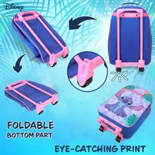 Disney Suitcase Foldable Trolley Bag 47 X 30cm 2 Wheels Extendable Handle Gift - Multicolor - View 6