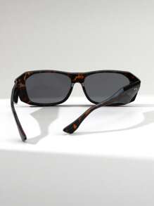 1 chiếc kính mắt mèo in họa tiết da báo dành cho nữ, phong cách vintage thường ngày, đường phố, sàn diễn thời trang, đi biển, thích hợp cho kỳ nghỉ hè, hoạt động ngoài trời, du lịch. - Nhiều màu - Xem 7