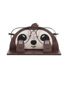 1pc Creative Animals Shaped Sunglass Storage Rack,Detachable Wooden Desktop Eyeglass Display Stand,Animal Design Eyeglass Organizer Stand,Dressing Table Glasses Holder. - Animal - View 19