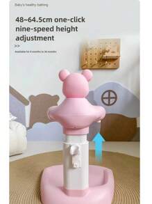 Baby Stehdusche Gadget, Baby- und Kleinkind-Duschablage Anti-Fall und Anti-Rutsch, Baby-Gesäß-Duschgadget Stützablage