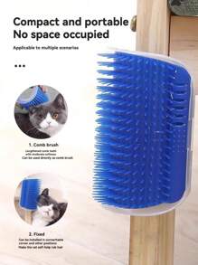 [Silicone Antiscivolo] Tiragraffi per angoli di gatti, Rimuovi pelo per animali domestici, Design minimalista grigio antiscivolo, Tiragraffi per angoli di parete, Grattatoio per auto-pulizia del gatto, Forniture per la cura quotidiana