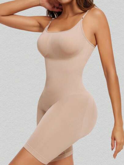 بدلة نسائية قطعة واحدة لتشكيل الجسم ، شّد الخصر ذو مرونة عالية ورافع للأرداف