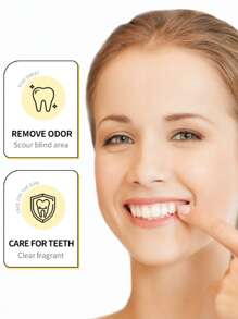 1 盒一次性桃子、柠檬和薄荷漱口水，清新口气，10ml*20 包 - 彩色 - 查看 10