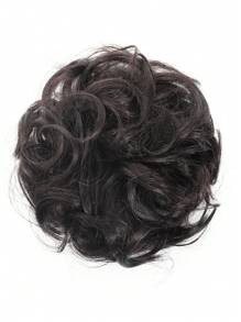 Messy Synthetic Hair Bun Scrunchy Donut Wavy Updo Elastic Scrunchie Hair Pieces Black Brown Pink Blue Purple Red Hairpiece Easy Bun Updos For Girls Daily Party Cosplay - Multicolor - View 22