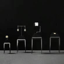 Oirlv Fashion Metal Jewelry Display Set High-End Shop Cabinet Display Prop For Necklace Display Bust Watch Ring Earrings Bangle Decoration Rack Props - Jewelry Display Set - View 10