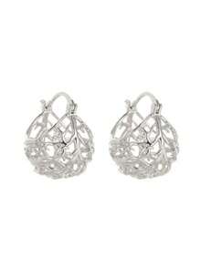 1 Pair Fashionable Hoop Earrings For Girls, Suitable For Daily Wear, Party Jewelry, Birthday Gift