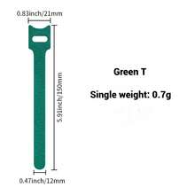 20pcs Color Multi Functional Hook And Loop Cable, Earphone Cable, Charging Data Cable, Storage Collection Cable, Ethernet Cable Binding Cable, Gardening Organizing Cable Tie