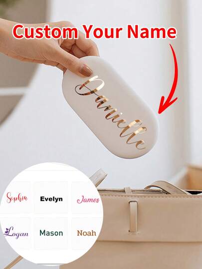 5-40Pcs Custom Name Sticker, Foil Personalized Decal, Glitter Customized Decal, Handwritten Vinyl Lettering, For Personalized Water Bottles, Mugs, Cups, Laptops Customized Label Decoration, Universal Birthday And Holiday Party Supplies School Supplies, Back To School, Multi-Functional, Unique, Customized, Workers, Clients, Students, For Business/Work/Office, For School,School Supplies,Back To School,School Gift,For Office,For School,For Classroom,For Teacher Gifts,For University,For Colleague,For Dorm Rooms,For Teacher,For Boys And Girls,For Teenagers,Junior High School Students,Middle School Students,High School Senior High School Students,College Students,University Students,Freshman,Sophomore,Underclassmen,Vacay Vibes