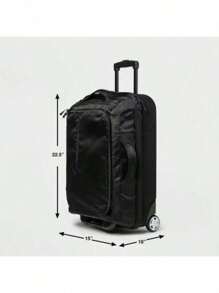 Softside Carry On Suitcase - Embark™ - Black - View 8