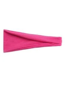 1pc Solid Color Sports Yoga Headband, Moisture-Wicking Elastic Hair Band For Running Fitness, Unisex, Hairband