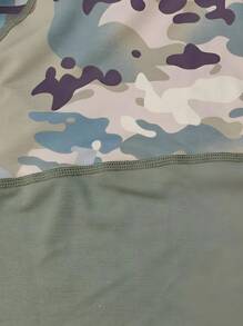 ESDY 户外速干长袖运动迷彩长袖夏季骑行服透气吸湿排汗T恤春夏 - 彩色 - 查看 5